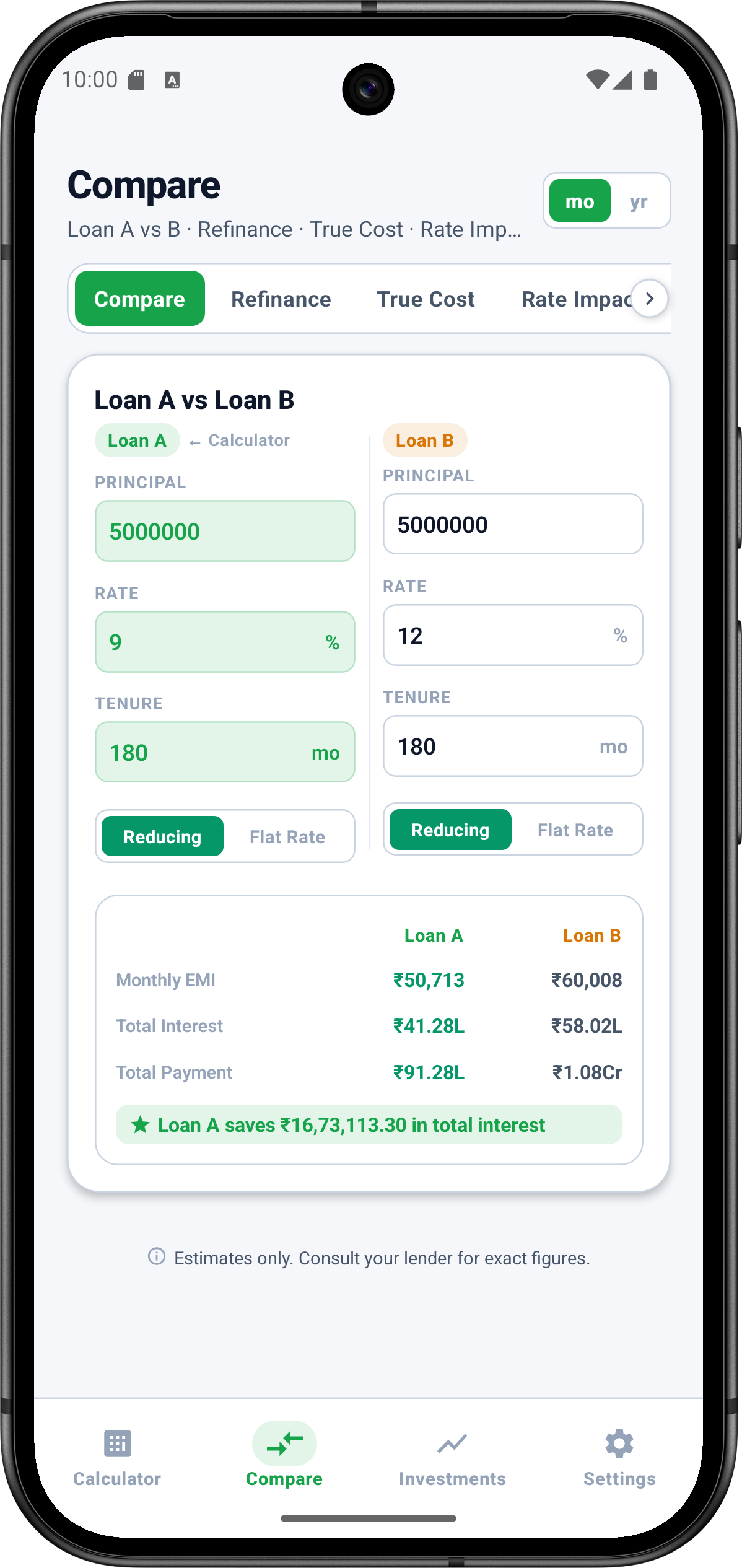 Compare two loans like a pro before you sign.